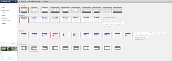 Layout vorbereiten und konfigurieren (BASE Classic)