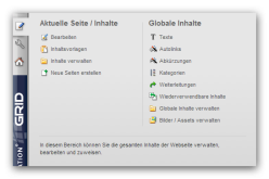 Weblication® Panel - Contents