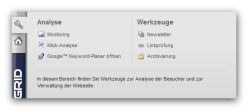 Weblication® Panel for maintenance users - analysis