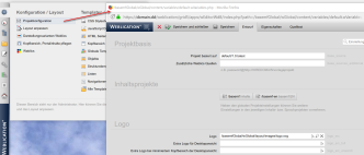 Weblication® Panel - Projektkonfiguration BASE Mobile First