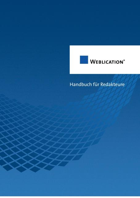 >> Handbuch für Redakteure