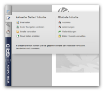 Weblication® Panel (Redakteur)