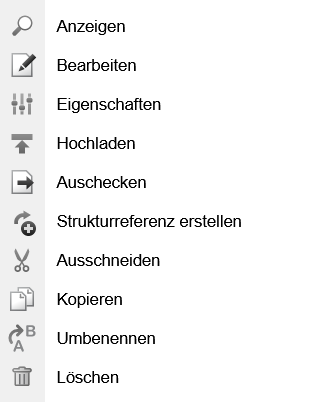 Dateifunktionen - Layer