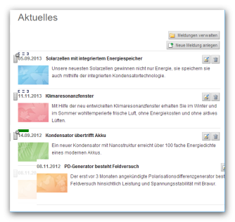 Listensortierung manuell per Drag & Drop beim Verschieben