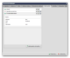 Datenquellen - Verwaltung