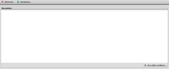 Werkzeuge - Newsletter (alte Ansicht)