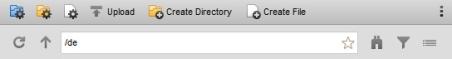 Directory functions - bar