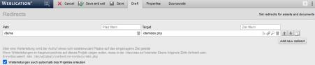 Editing forwarding also outside the project path