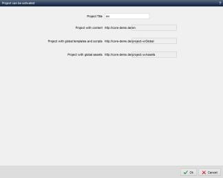 Install project