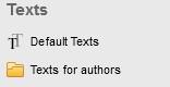 Text management
