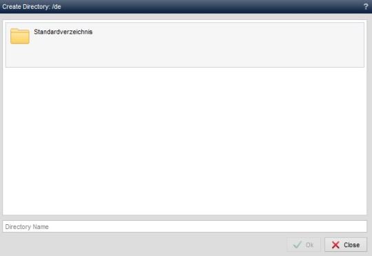 Create directory