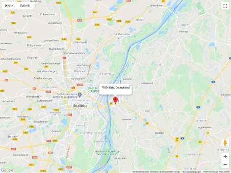 Weblics® Google Map - Karten Ansicht