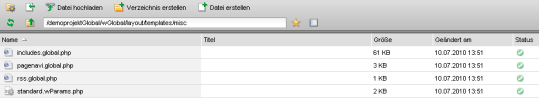 Sonstige Darstellungen