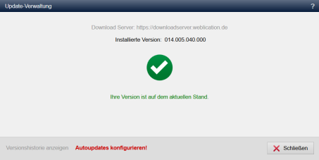 Update-Verwaltung