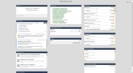 System - Dashboard (content)