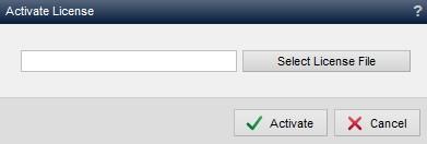 System - Activate license