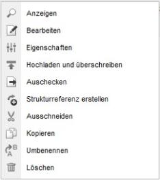 Dateifunktionen - Layer
