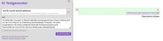 Fliesstext - Leichte Sprache pflegen