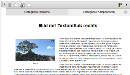 Komponente einfügen