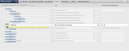 Verschieben eines Navigationspunktes