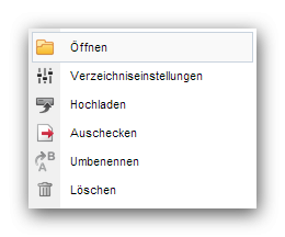 Verzeichnisfunktionen - Layer