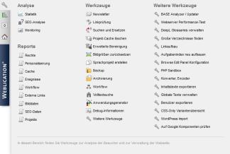 Weblication® Panel - Analyse
