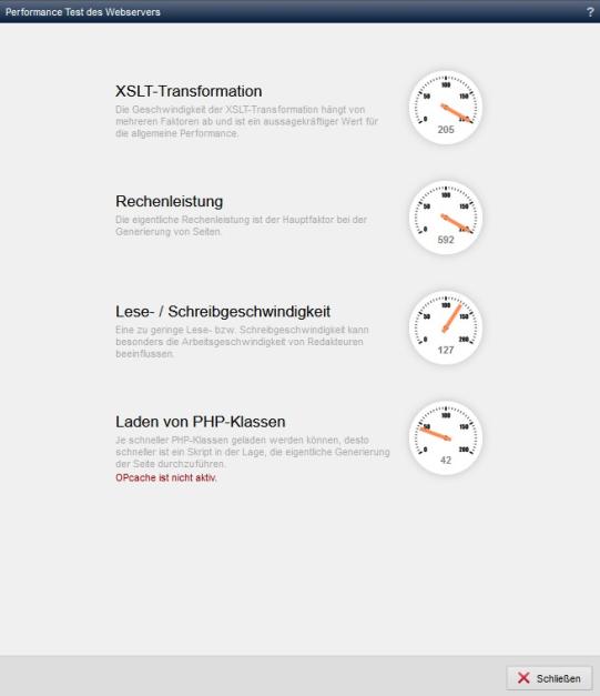 Weitere Werkzeuge - Webserver Performance-Test