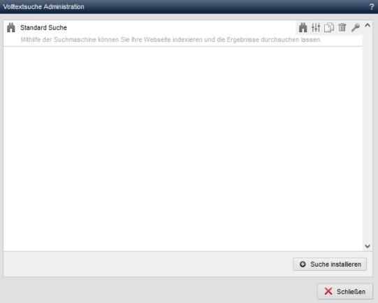Werkzeuge - Volltextsuche
