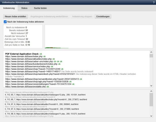 Volltextsuche - Indexierung