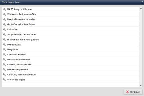 Werkzeuge - Weitere Werkzeuge
