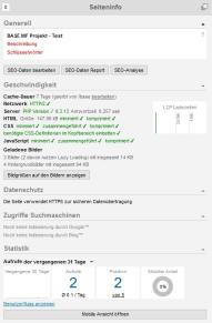 Seiteninformationen über wsl:siteInfo eingebunden