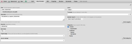 Page editing - Metadata mask