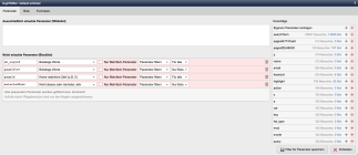 Zugriffsfilter - Parameter