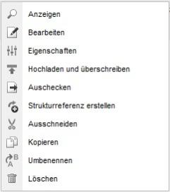 Dateifunktionen - Layer