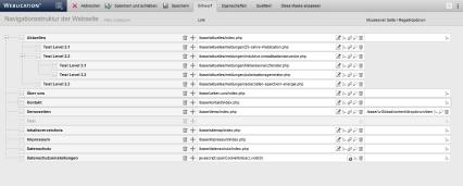 Bearbeiten einer Navigationsdatei