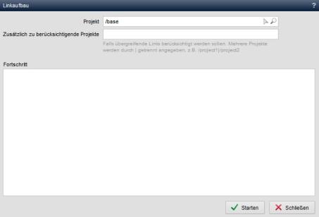 Weitere Werkzeuge - Linkaufbau